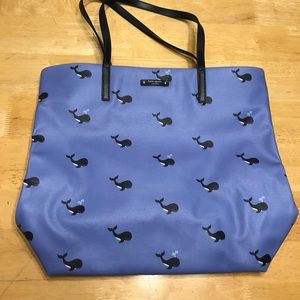 Kate Spade Bon Voyage Shopper Whale Orca